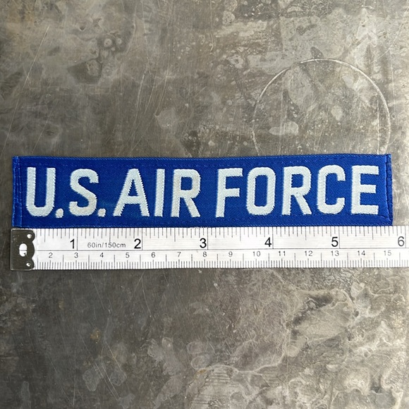 U.S. AIR FORCE blue tape patch - Picture 6 of 10